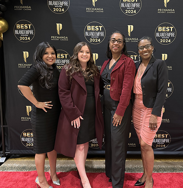 PRSAIE Board members at Inland Empire Magazine BOTIE event 2024